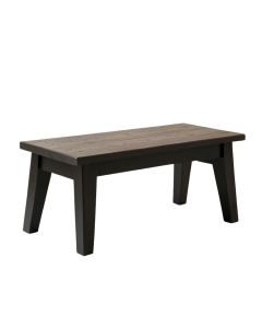 Sage Edge Indoor Bench - Black (synthetic illustration; no displayed measurements)
