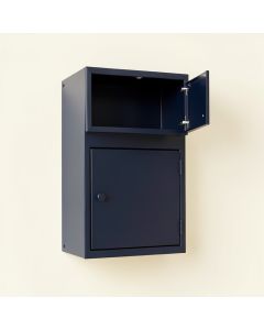 Pine Canyon Wall-Mounted Entry Cabinet - Navy (synthetic illustration; no displayed measurements)