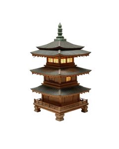 Pagoda Solar Powered Led Pathway Light Pack