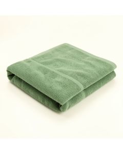 Sage Crest Bath Towel - Green (synthetic illustration; no displayed measurements)