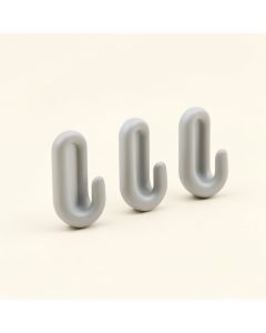 South Beach Shower Curtain Hooks (synthetic illustration; no displayed measurements)