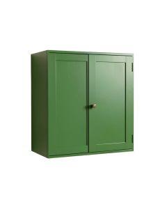 Maple Crest Wall-Mounted Entry Cabinet - Green (synthetic illustration; no displayed measurements)