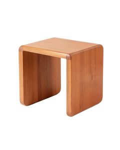 Olive Edge Side Table - Terracotta (synthetic illustration; no displayed measurements)