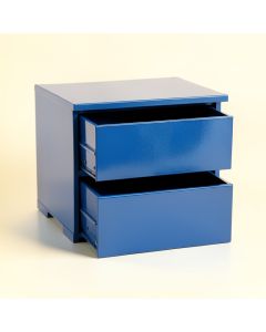 Olive Crossing Under-Desk Drawer Unit - Blue (synthetic illustration; no displayed measurements)