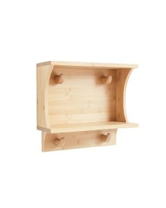 Dawn Brook Wall-Mounted Entryway Organizer Shelf - Beige (synthetic illustration; no displayed measurements)