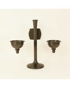 3 Piece Metal Wall Sconce Holder Set (synthetic illustration; no displayed measurements)