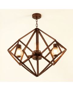 Parisa Unique Statement Geometric Chandelier (synthetic illustration; no displayed measurements)