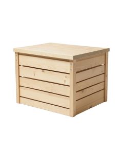 Sage Arc Closed Outdoor Storage Box - Beige