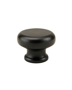 Bay Bend Cabinet Knob Without Packaging - Black (synthetic illustration; no displayed measurements)