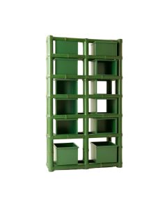 Juniper Branch Empty Vertical Garden Frame - Green