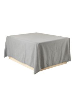 Lake Bend Flat Bed Sheet - Gray
