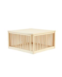 Briar Bluff Empty Furniture-Style Pet Crate - Ivory
