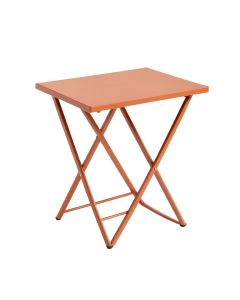 Laurel Crossing Compact Balcony Table - Terracotta
