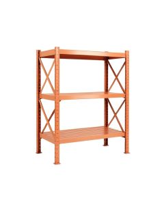 River Bend Empty Seed-Starting Shelving Unit Without Lights - Terracotta