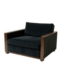 Oliverio 85.43 '' Velvet Square Arm Sofa Bed (synthetic illustration; no displayed measurements)