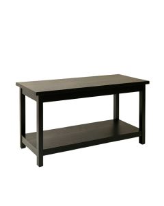 Moss Crossing Empty Workshop Workbench - Black