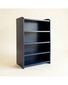 Fern Fold Desktop Shelving Unit - Navy (synthetic illustration; no displayed measurements)