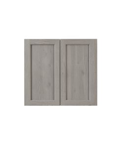 Ridge Edge Wall-Mounted Entry Cabinet - Gray