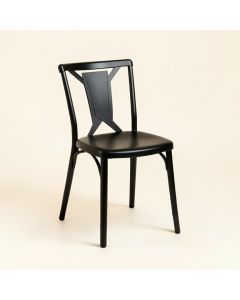 Elm Field Dining Chair - Black (synthetic illustration; no displayed measurements)