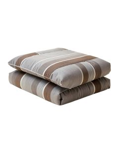 Malad Striped Print Comforter Set (synthetic illustration; no displayed measurements)