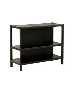 Laurel Branch Empty Seed-Starting Shelving Unit Without Lights - Black