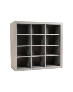 Hill Branch Empty Mug-Storage Cabinet Insert - Gray