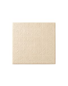 Olive Arc Uninstalled Square Decorative Tile - Beige