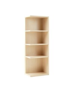 Aspen Bend Narrow Cubby Tower - Ivory (synthetic illustration; no displayed measurements)