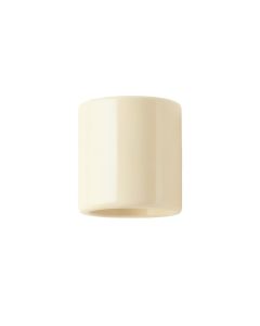 Oak Bend Wall Sconce Mounted On A Plain Wall - Ivory (synthetic illustration; no displayed measurements)