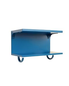 Birch Bend Wall-Mounted Entryway Organizer Shelf - Blue (synthetic illustration; no displayed measurements)