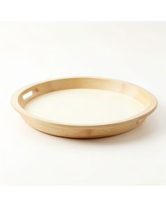 Vale Branch Serving Tray - Cream (synthetic illustration; no displayed measurements)