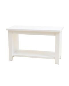 Field Bend Empty Workshop Workbench - White