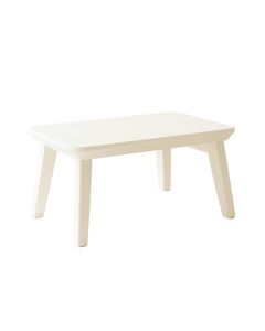 Oak Bend Coffee Table - White (synthetic illustration; no displayed measurements)