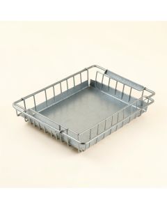 Rowan Bluff Empty Under-Desk Cable Tray - Gray (synthetic illustration; no displayed measurements)