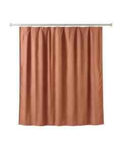 Birch Arc Shower Curtain Hanging Flat From A Plain Rod (synthetic illustration; no displayed measurements)