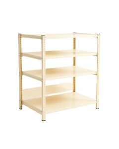 Elm Bridge Desktop Shelving Unit - Ivory
