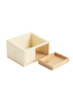 Aspen Bluff Empty Coffee-Station Organizer - Cream (synthetic illustration; no displayed measurements)
