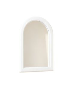 Spruce Bridge Framed Wall Mirror - White