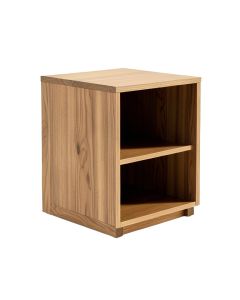 Louissaint Solid Wood End Table With Storage