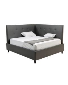 Krome Tufed Upholstered Standard Bed