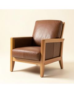 Macaire 45 '' Wide Club Chair (synthetic illustration; no displayed measurements)