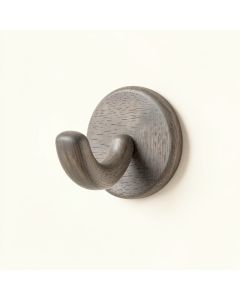 Cliff Bridge Wall-Mounted Robe Hook - Gray (synthetic illustration; no displayed measurements)