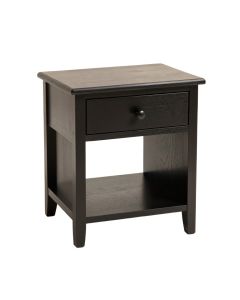 Cliff Bridge Nightstand - Black (synthetic illustration; no displayed measurements)