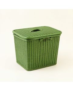 Olive Canyon Laundry Hamper - Green (synthetic illustration; no displayed measurements)