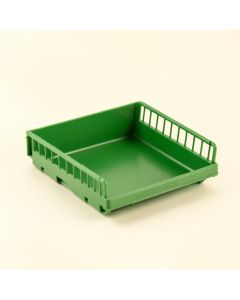 Cliff Falls Empty Under-Desk Cable Tray - Green (synthetic illustration; no displayed measurements)