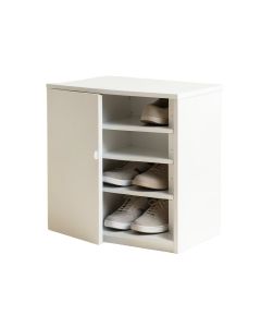 Two Row 10 Pair Shoe Storage Cabinet (synthetic illustration; no displayed measurements)