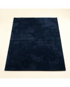 Maple Arc Rectangular Area Rug - Navy (synthetic illustration; no displayed measurements)
