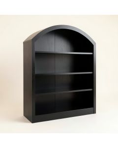 Spruce Dale Freestanding Bookcase - Black (synthetic illustration; no displayed measurements)
