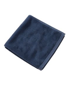 Olive Edge Bath Towel - Navy