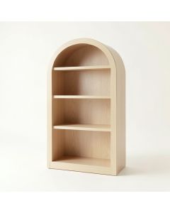 Stone Dell Freestanding Bookcase - Beige (synthetic illustration; no displayed measurements)